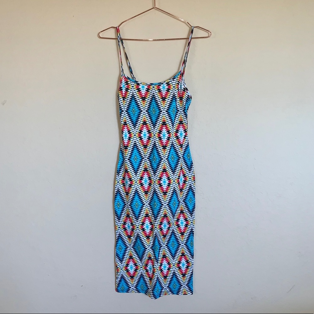 Sans Souci bodycon midi dress size S